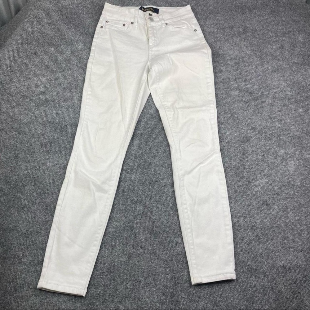 Indigo Rein Stretchy White Skinny Jeans